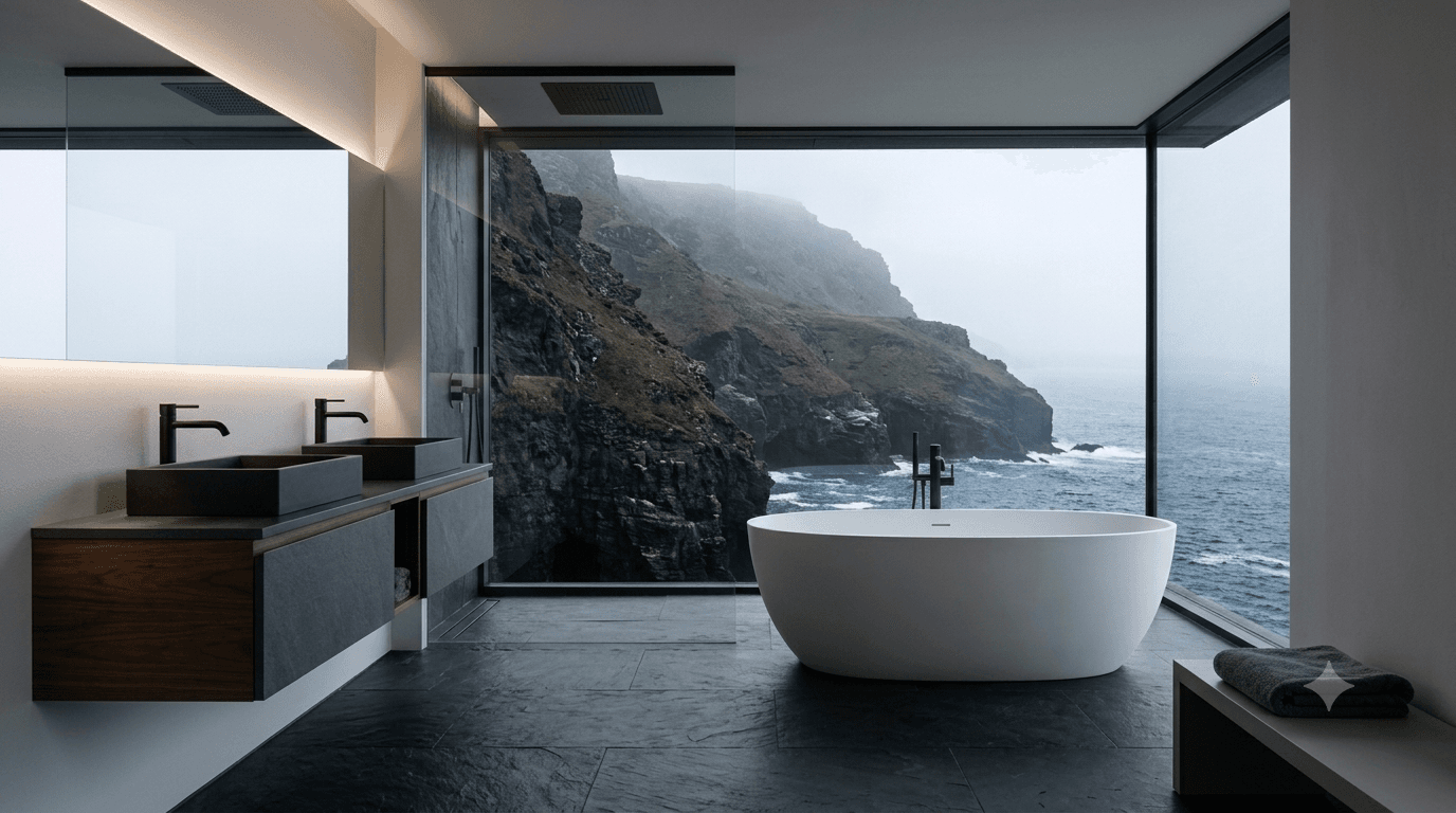 Oceandell design embassy bathroom atmosphere