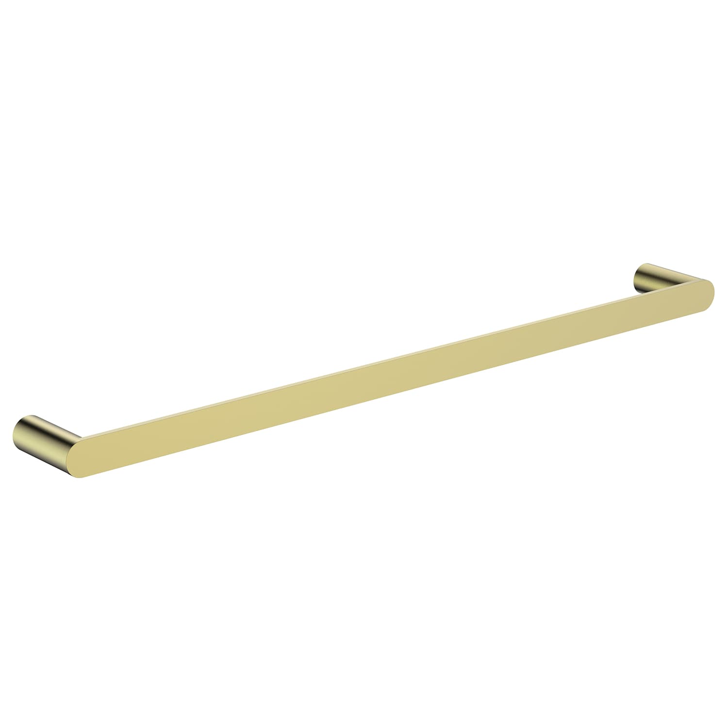 Towel Bar Rail Brushed Brass - 60cm image 1
