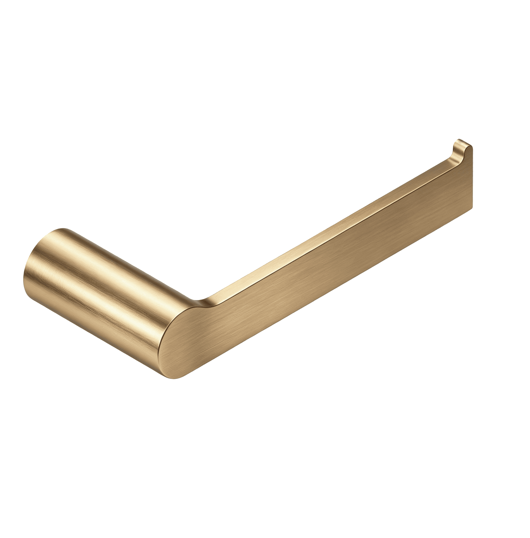 Wall Mounted Towel Holder - Brushed Gold image 1