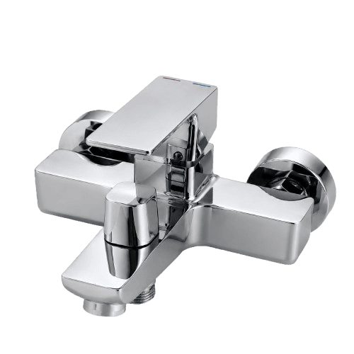 Wall-Mounted single-lever bath mixer MAW-0241-MG in Macaron Green (MG) - product image 1