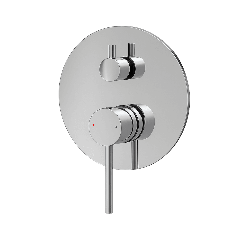 Concealed single-lever shower mixer image 1
