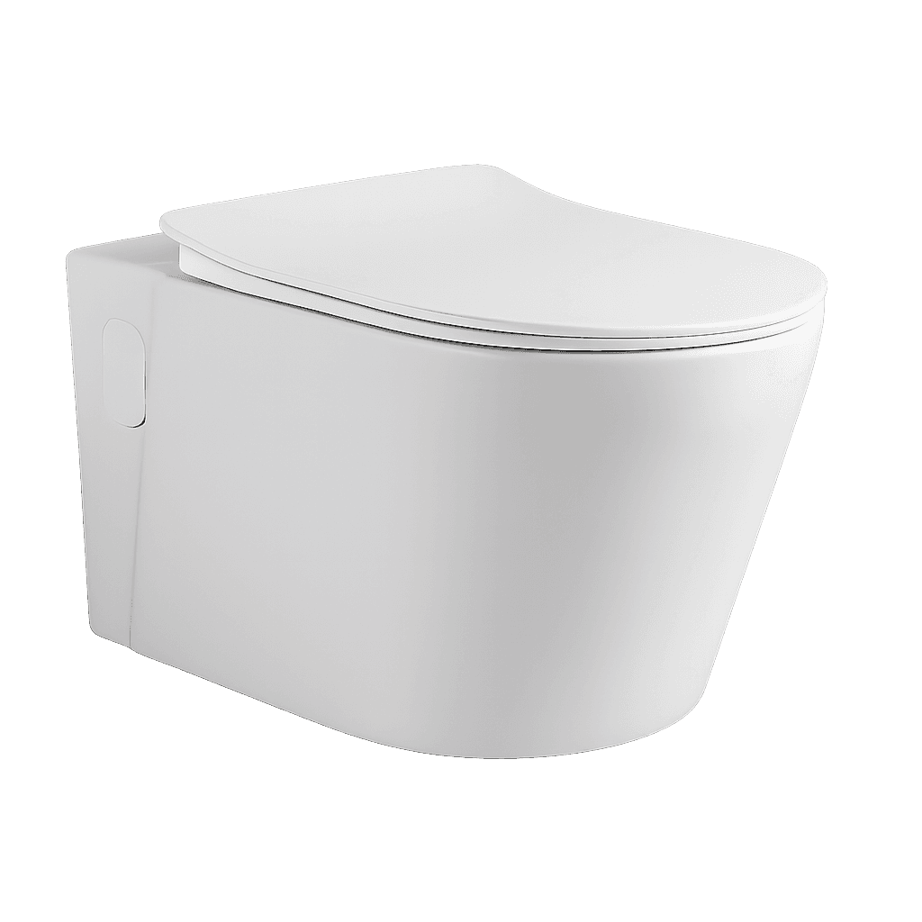 Obelisk Wall-Hung Rimless Toilet image 1
