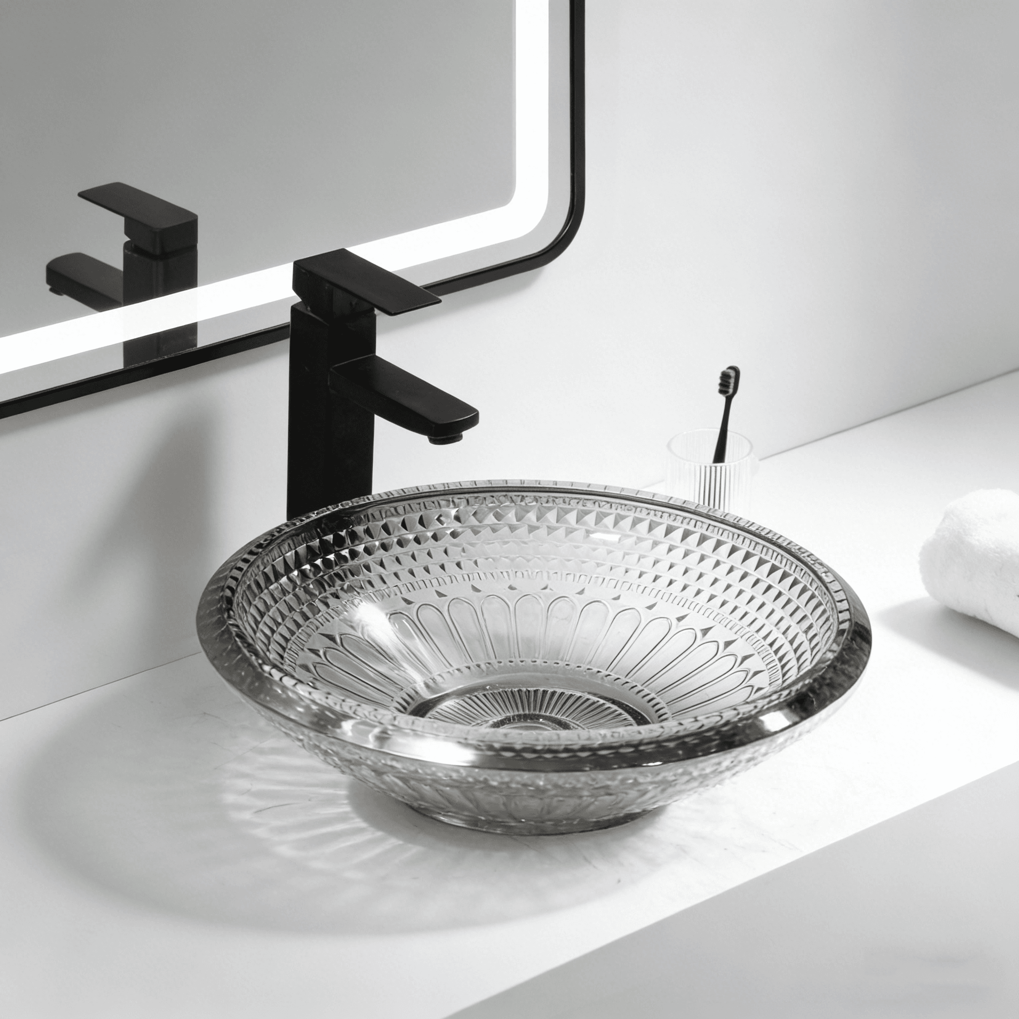 Surface-Mounted Washbasin image 1
