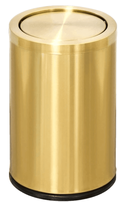 Bathroom Bin 15 L - Brass AXA-0010-MG in Macaron Green (MG) - product image 1