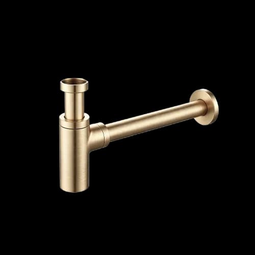 Adjustable Brass Bottle Trap ANA-021-PGC in Pickaxe Gold - Brushed (PGC) - product image 1