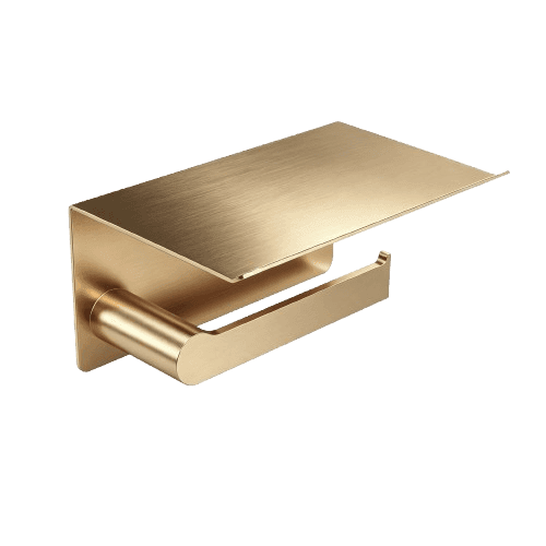 Wall Mounted Toilet Roll Holder - Brushed Gold APW-002-MG in Macaron Green (MG) - product image 1