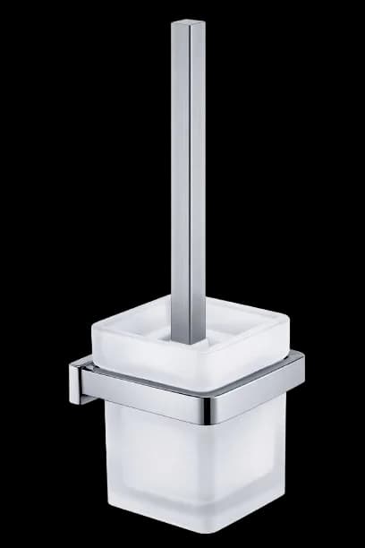 Wall-mounted Square Toilet Brush Set with Holder AUW-0001-MG in Macaron Green (MG) - product image 1