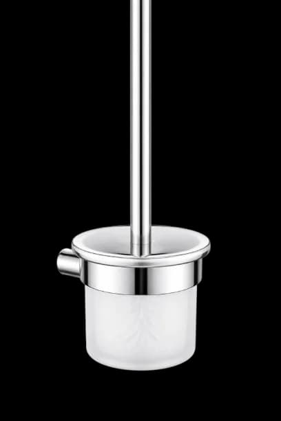 Wall-mounted Round Toilet Brush Set with Holder AUW-0003-MG in Macaron Green (MG) - product image 1