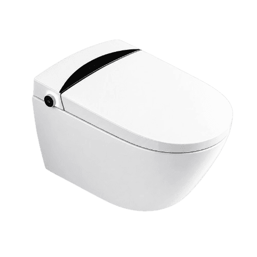 Wall-hung Smart Toilet Y10-580-2HS in Glossy White - product image 1