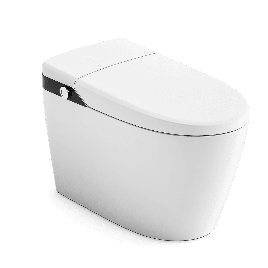 Integrated Smart Toilet Y10-680-HCW01S in Glossy White - product image 1