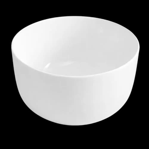 Deep Round Countertop Washbasin BSA-0004-GW in Glossy White - product image 1
