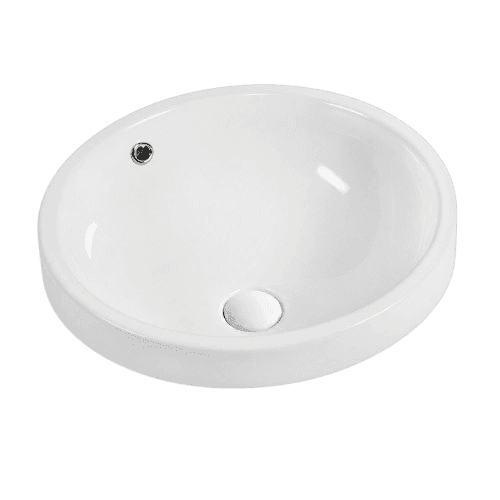 Semi-counter Washbasin BXA-0122-GW in Glossy White - product image 1