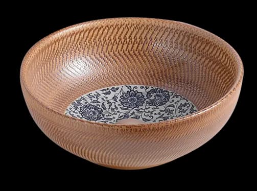 Decorative Round Countertop Washbasin BSA-0011-ECL in Earth Clay - product image 1