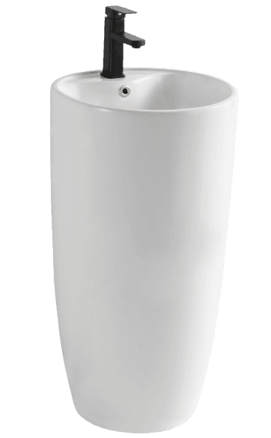 Freestanding Curved Washbasin
