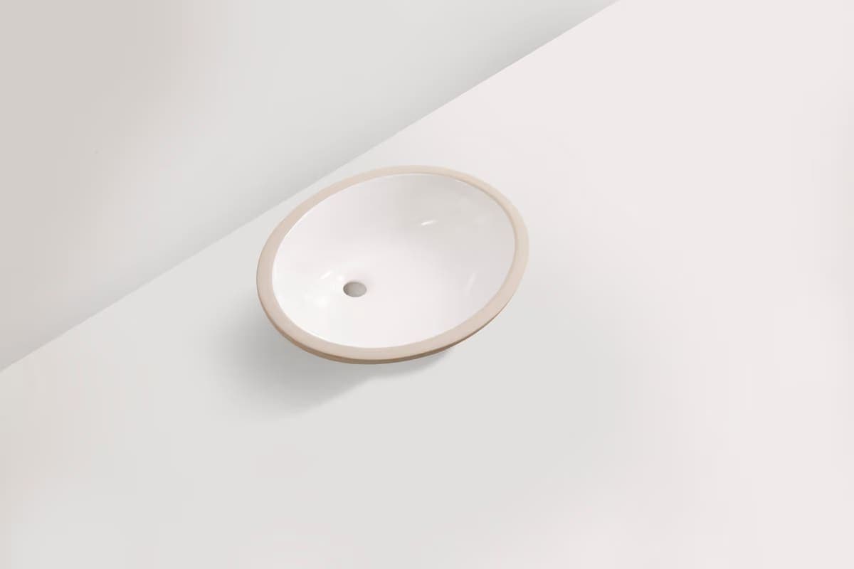 Under-counter Washbasin Y22-500-3222-GW in Glossy White - product image 1