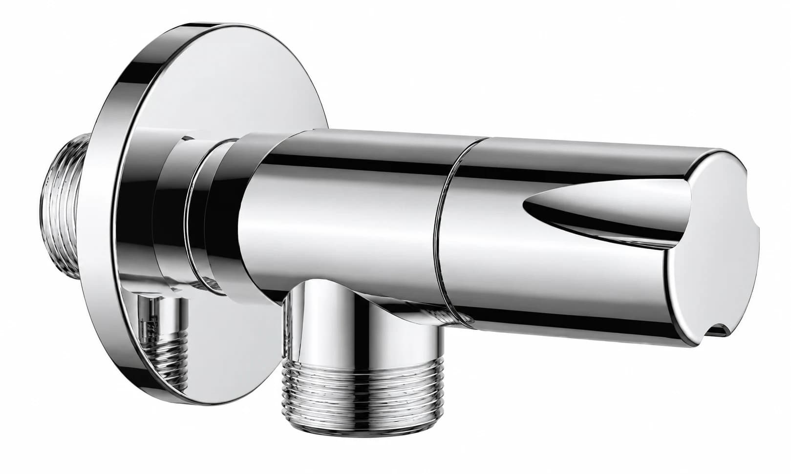 Angle Valve AVW-0002-BS in Bright Silver – Polished (BS) - product image 1