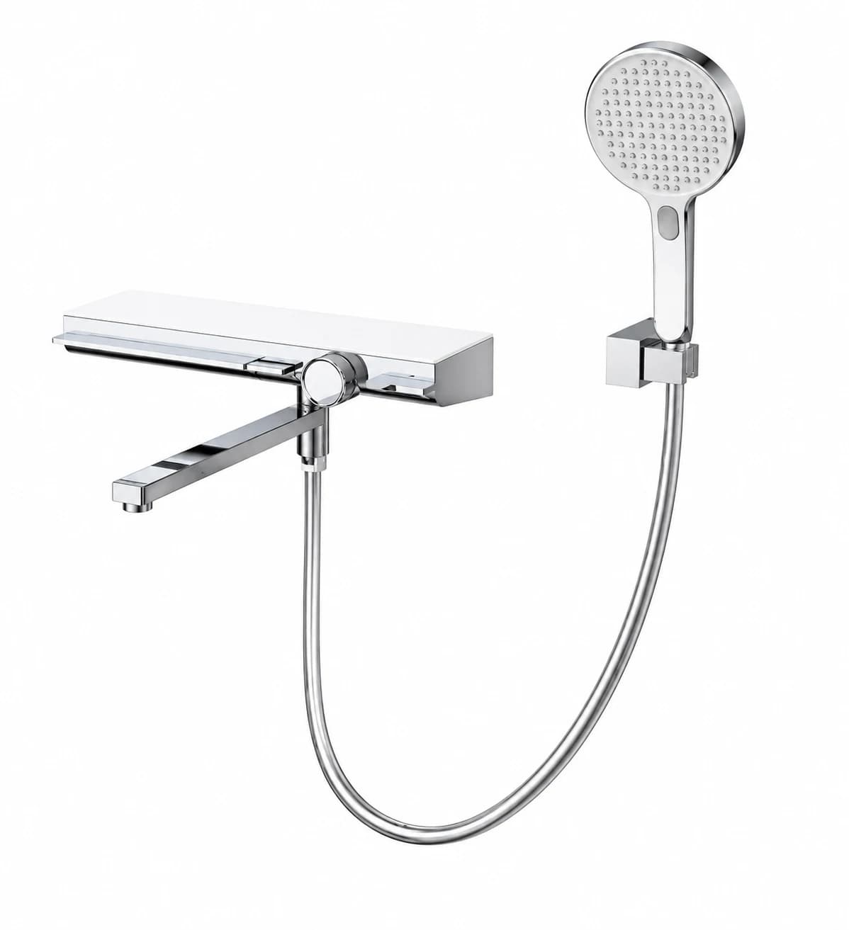 Bath-Shower Mixer with Shelf MAF-0005-MG in Macaron Green (MG) - product image 1