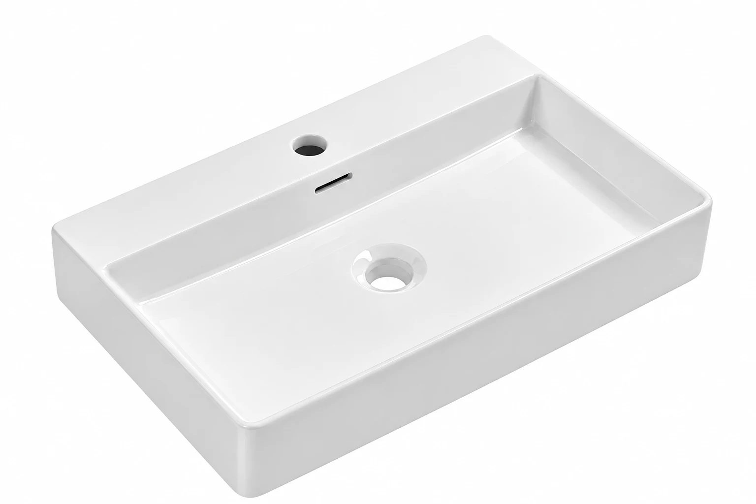 Over Counter Washbasin BSA-0023-GW in Glossy White - product image 1